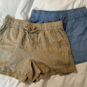 MED Gap linen shorts bundle
